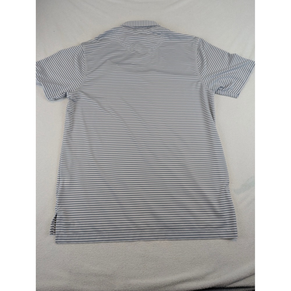 Byron Nelson Mens DriWay Striped Polo Shirt Heritage Harbour Golf Club Blue M - Picture 4 of 13